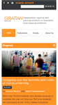 Mobile Screenshot of grattan.edu.au